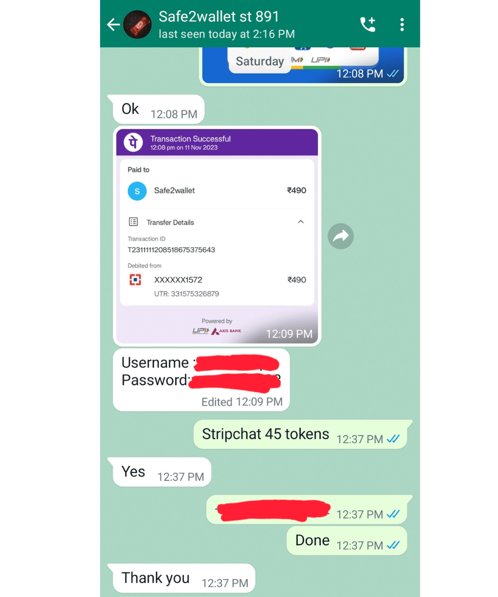 Payment Proof 01