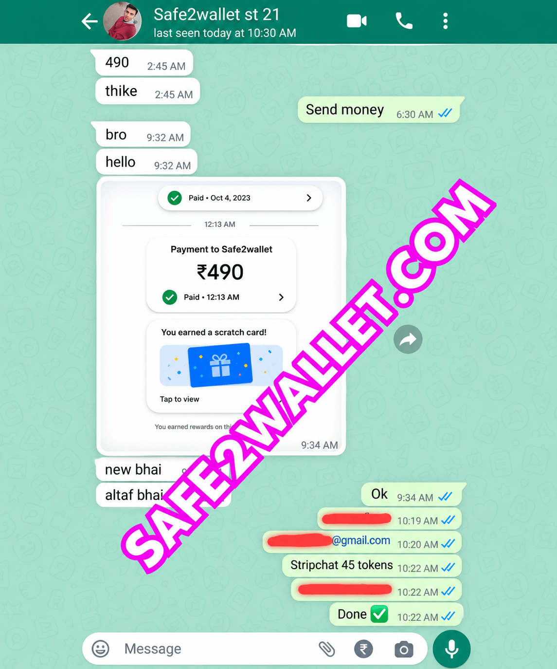 Payment Proof 01