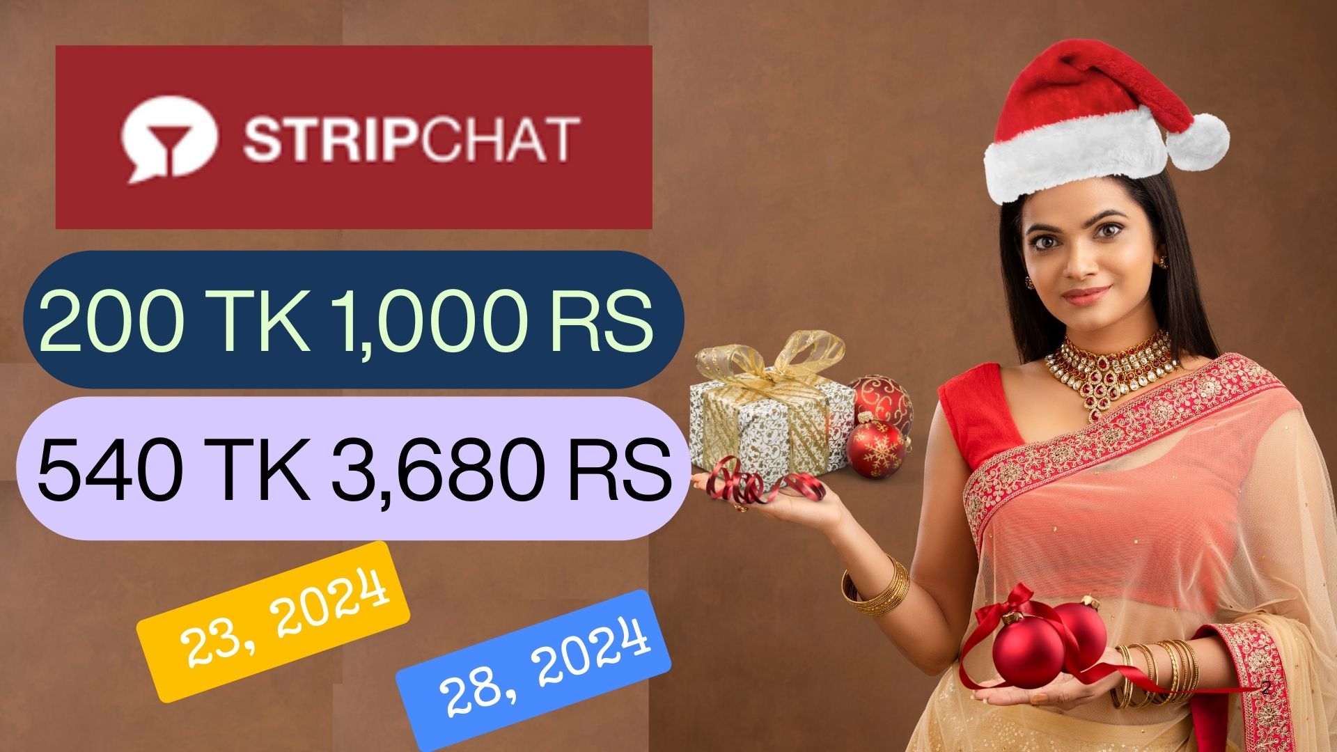 Christmas Stripchat Offer !