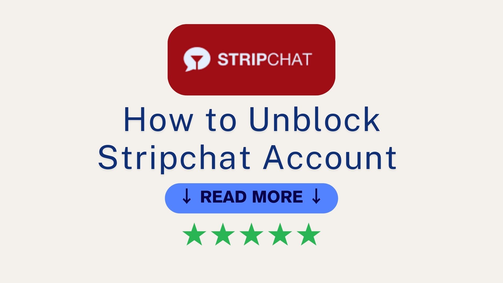 How to Unblock Stripchat Account in 2025